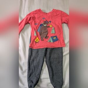 Koala Kids Gray Cozy Outfit